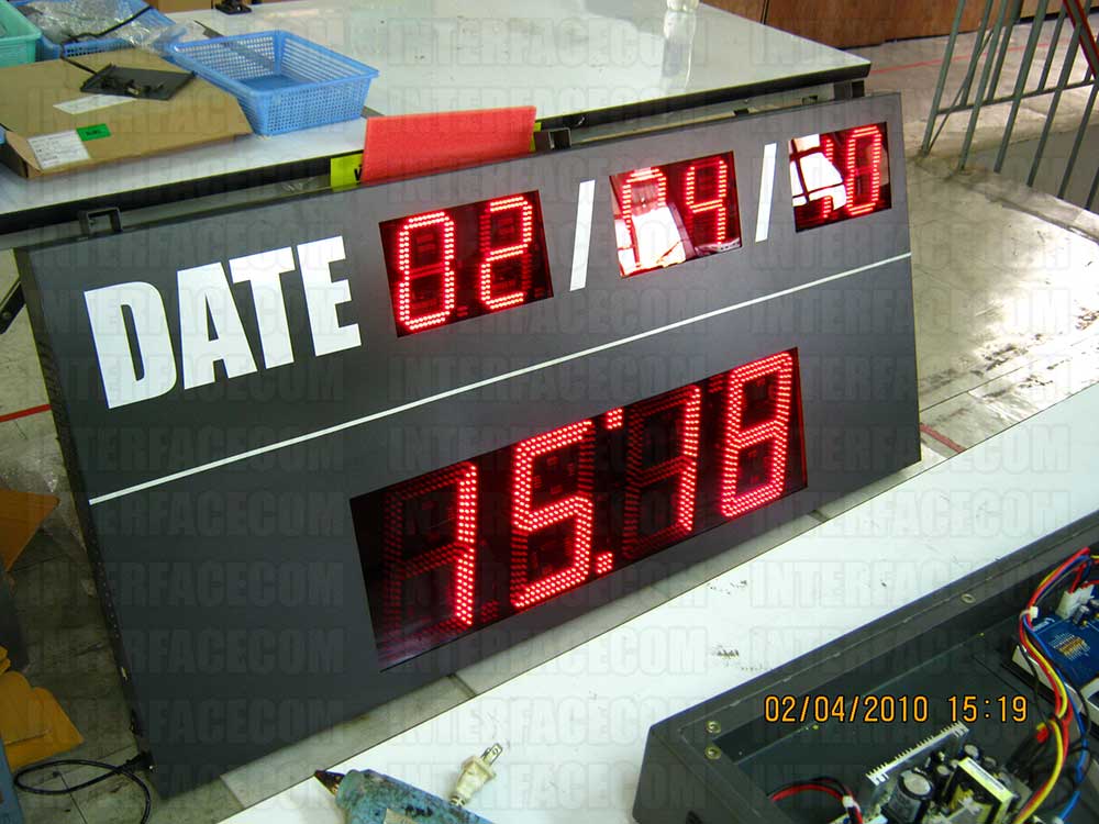 GALLERY DIGITAL & TEMP & HUMMIDITY DISPLAY BOARD
